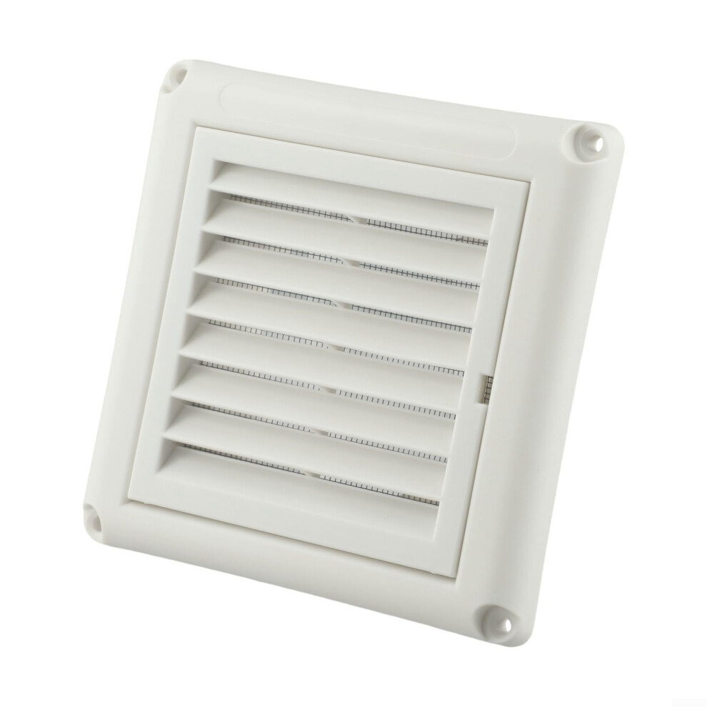 Jotekonoby 4 Inch Dryer Vent Cover For Exterior Wall Exhaust With Louvered Design