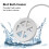 Fountain Heaters Thermostatically Controlled Full Covered Bird Bath De Icer for Winter Outdoor 4