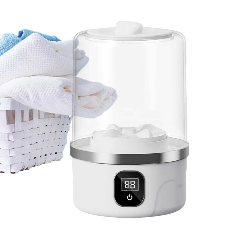 Fnaekier Portable Mini Washing Machine - Mini Washer For Underwear Cle