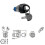 Replacement Mobility Scooter Spare Start On/off Ignition Switch With Key 4