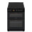 electriQ 60cm Electric Cooker - Black 1