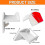 10 Pcs Hat Hanger Organiser, Cap Organizer Wall Baseball Cap Holder 3