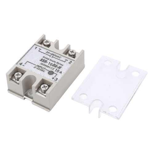 10A Single Phase Solid State Relay SSR Relay Module for Control System jy 2