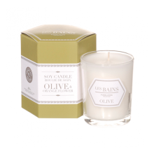 Les Bains - Olive & Orange Flower-Votive Candle