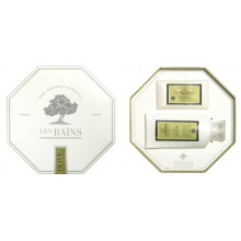 Les Bains - Olive & Orange Flower-Gift Set: Lotion/Soap
