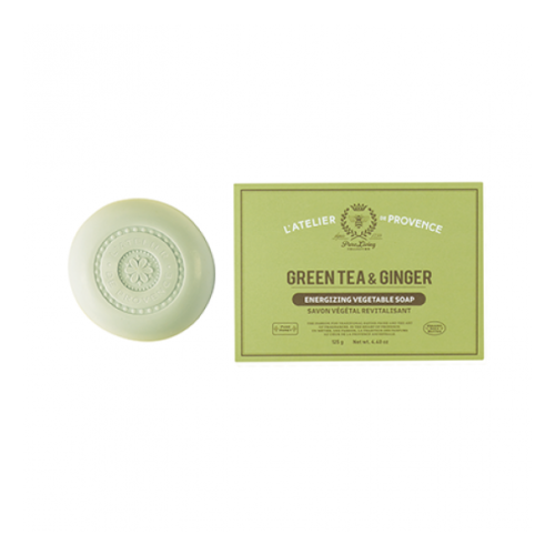 Green Tea & Ginger - Vegetable Soap 125gr