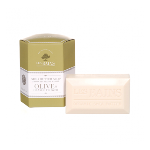 Les Bains - Olive & Orange Flower-Vegetable Soap