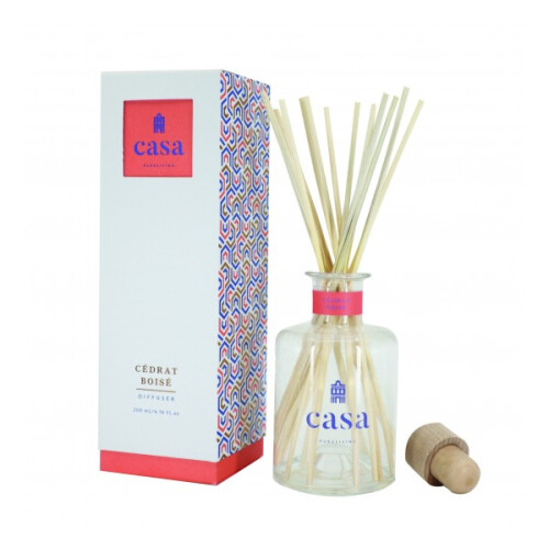Casa - Aromatic Reed Diffuser (200ml) - CEDRAT BOIS?