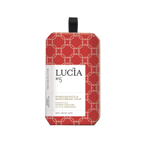 Lucia - Pure Shea Butter Soap-Pomegranate & Redcurrant