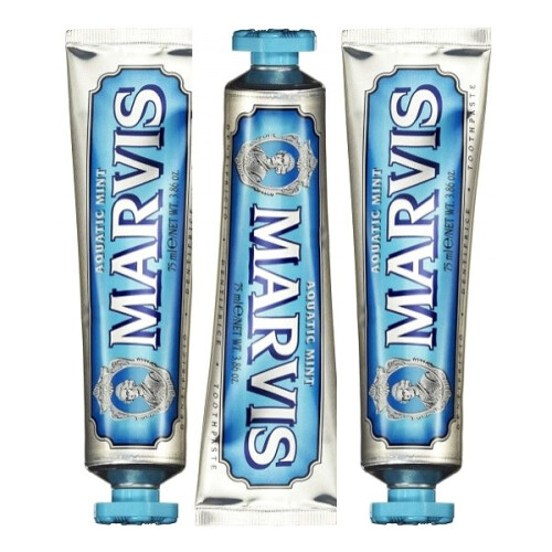 Marvis MARVIS Pack of 03 Aquatic Mint Toothpaste 3x75ml