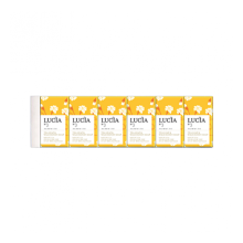 Lucia - Guest Soap Gift Box 6 Bars-Tea Leaf & Wild Honey