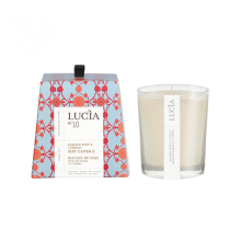 Lucia - Votive Candle de Soja (20 hrs)-Damask Rose & Cypress