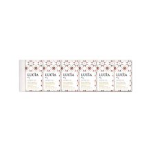 Lucia - Guest Soap Gift Box 6 Bars-Goat Milk & Lindseed