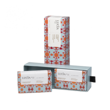 Lucia - Shea Butter Soap (set of 2)-Damask Rose & Cypress