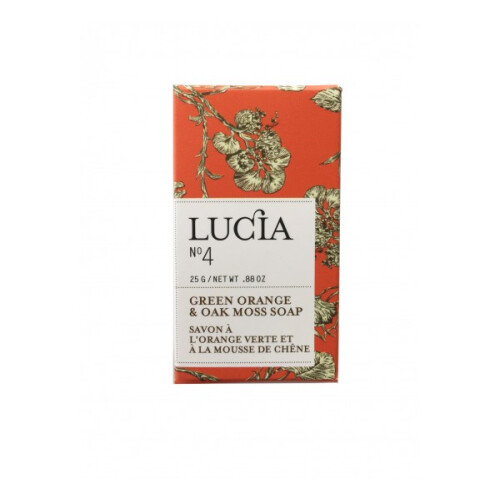 Lucia - Guest Soap-Green Orange & Oak Moss