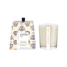 Lucia - Soy Candle (50hrs)-Blue Lotus & Sicilian Orange