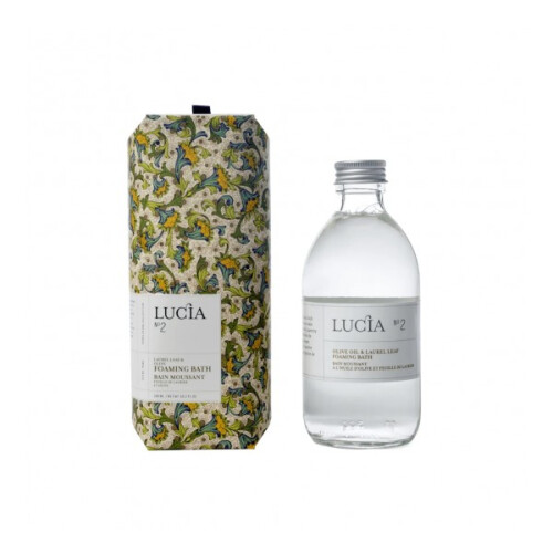 Lucia Foaming Bath 300ml  Olive Blossom & Laurel