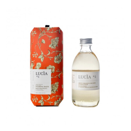 Lucia Foaming Bath 300ml  Green Orange & Oak Moss