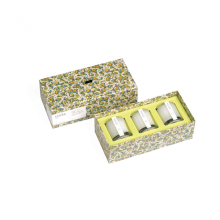 Lucia - Mini Votive Trio Set (3x15hrs)-Olive Blossom & Laurel