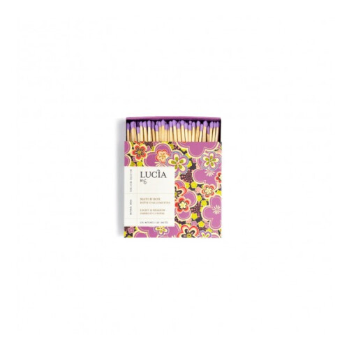 Lucia- Match Box (125 units)  Wind Ginger & Fresh Fig