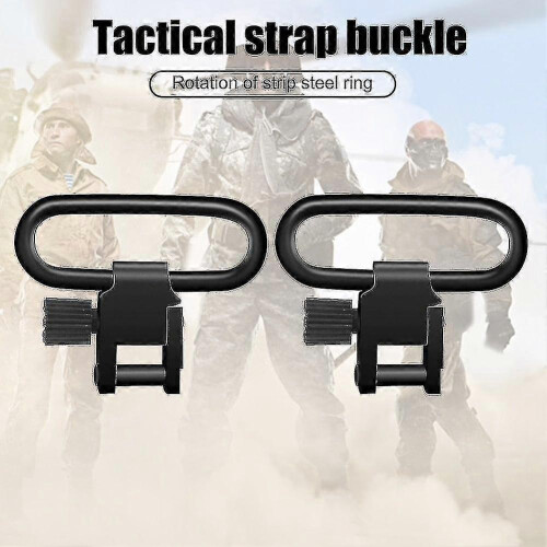 Lot Sling Swivel Mount Adapter Metal Quick(1piece,black) 2