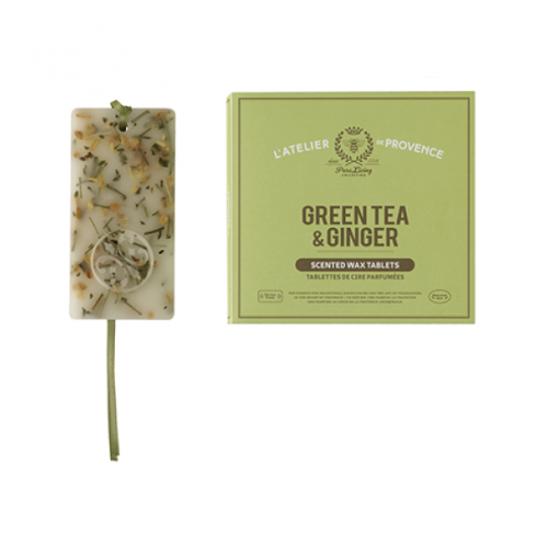 L'Atelier de Provence - Green Tea & Ginger - Scented Wax Tablets