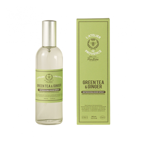 L'Atelier de Provence - Green Tea & Ginger - Room Spray 100ml