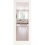 Wickes White Primed 1L Clear Toughened Glass Solid Door 1