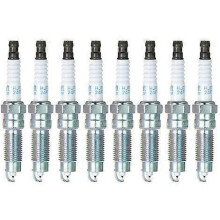 Motorcraft Sp-509 Hjfs-24Fp Dual Platinum Spark Plugs for Ford (8 Pack)
