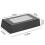 LED Light Base, Rectangle USB Multicolor Light Display Base Stand for Crystal Statues, Jewelry(Black) --WHBYV 3