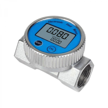 (1 pollice) DN20/DN25 Flussometro digitale impermeabile in acciaio inox per acqua e olio Precisione 1% Supporto QTS PTS L GAL