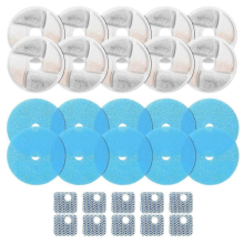 Set di 10 filtri di ricambio per fontanella per gatti, compatibili con fontanella quadrata da 2,2 l/73 oz con tripla filtrazione per animali