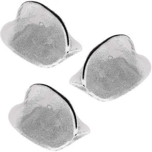 3pcs Zippered Mesh Shoe Laundry Bag 1