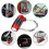 Gym Locker Lock, 5 Letter Combination Lock Password Sturdy Security Padlock (red) 4