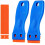 Plastic Scraper With Plastic Blades - Not Damage Removing Glues, Decals1set-blue 2