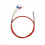 Temperature Sensor PT100 Waterproof Wire Thermal Resistance Silicon Wire Protection Cable 3