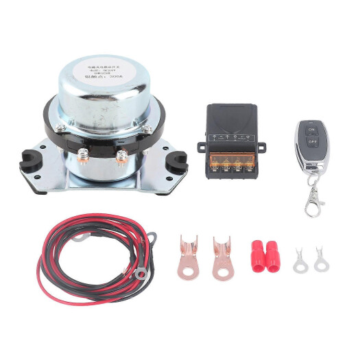 300A High Power Relay 24V Battery Switch Relay for Excavator with Remote Controller 1