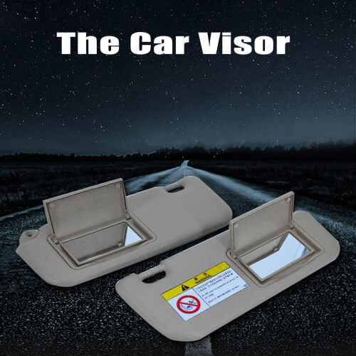 Car Sun Visor Makeup Mirror Right for Levin 2014-2019 Windscreen Sun Visor Auto Accessories 2