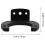 New 4Pcs Microphone Holders Microphone Clip Hook Wall Mount Type Clamp,Microphone Accessories 3