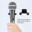 New 4Pcs Microphone Holders Microphone Clip Hook Wall Mount Type Clamp,Microphone Accessories 4