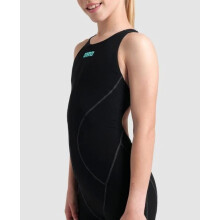 (22) Arena Power Skin Girl's Impulso Open Back Design Water Repellent Racing Suit