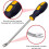 Nail Puller, 3mm U Screwdriver for Nails, Nails, Nails, Staple Remover 4