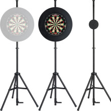 Unicorn Tri-Stand Floor to Ceiling Dartboard Stand Portable