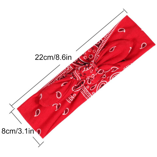 6-pack retro paisley-pannband i bomull 2