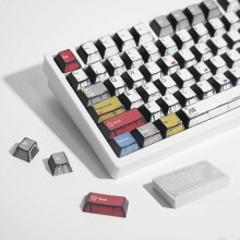 Pbt Doubleshot Keycaps, Colorful Japanese Anime Theme keycaps Set for Mechanical