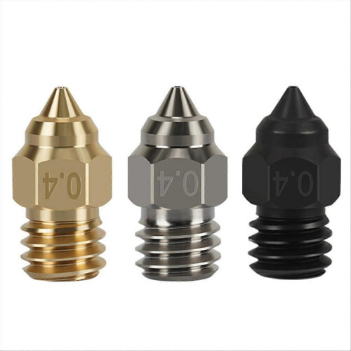 For 3/3 V2/5 Pro/5 plus Brass Coppering Clone Hardened Nozzles 2