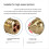 For 3/3 V2/5 Pro/5 plus Brass Coppering Clone Hardened Nozzles 4