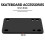 Rubber Skateboard Riser Pad 1/8 3Mm Pack Of 2 6
