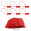 1000 Pcs Plastic Tamper Seals Fire Extinguisher Tags Security Tags Seals Safety Numbered Zip Ties La 4