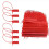 1000 Pcs Plastic Tamper Seals Fire Extinguisher Tags Security Tags Seals Safety Numbered Zip Ties La 6